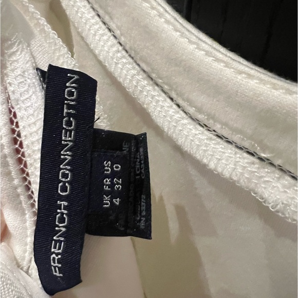 French Connection Midi Pencil Cream/ White Dress - Picture 5 of 5